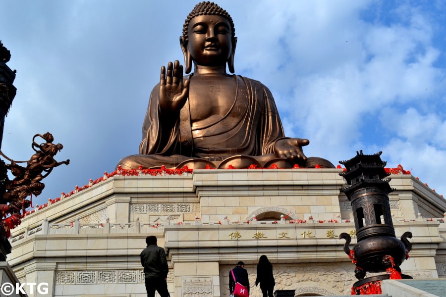 Image of Liu Ding Shan in Dunhua in the Korean Autonomous Prefecture of Yanbian, China. Trip arranged by KTG Tours