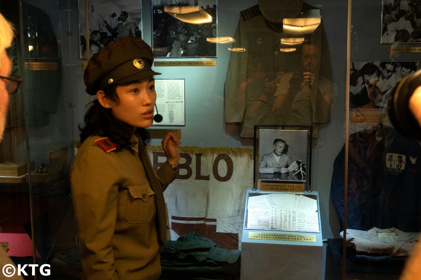 El barco americano capturado por Corea del Norte en 1968 (el USS Pueblo). Viaje organizado por KTG Tours