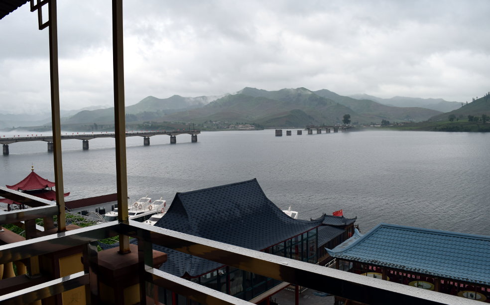 Hotel in Hekou Village across from North Korea (DPRK)