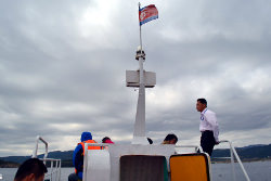 Seal watching in Rason, North Korea. This is a special economic zone in the DPRK. Visit the DPRK with KTG Tours