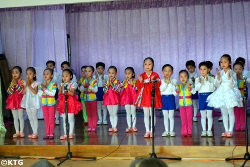 Kindergarten in Rajin city, North Korea (DPRK). Rajin and Sonbong make a special economic zone called Rason in the far northeast of the DPRK.