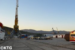 Port in Rajin in Rason, North Korea (DPRK). Visit the DPRK with KTG Tours.