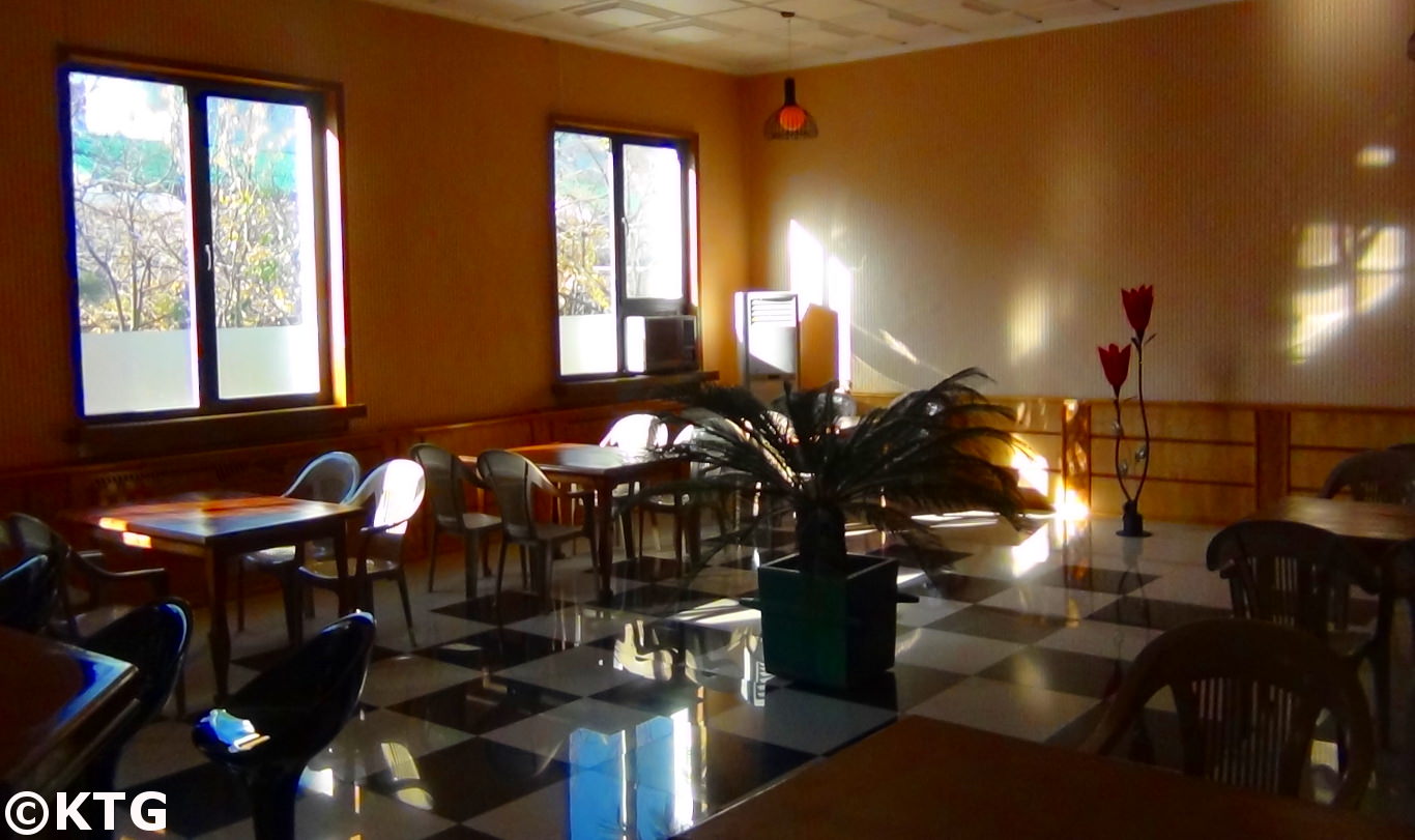 Bar at the Jangsusan hotel in Pyongsong, North Korea (DPRK)