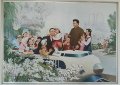 North Korea propaganda image of Leaders