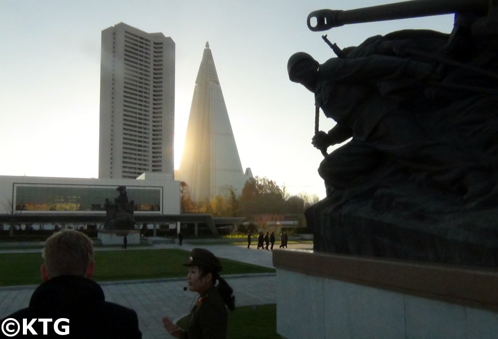 Korean War Museum in Pyongyang, capital of North Korea (DPRK)