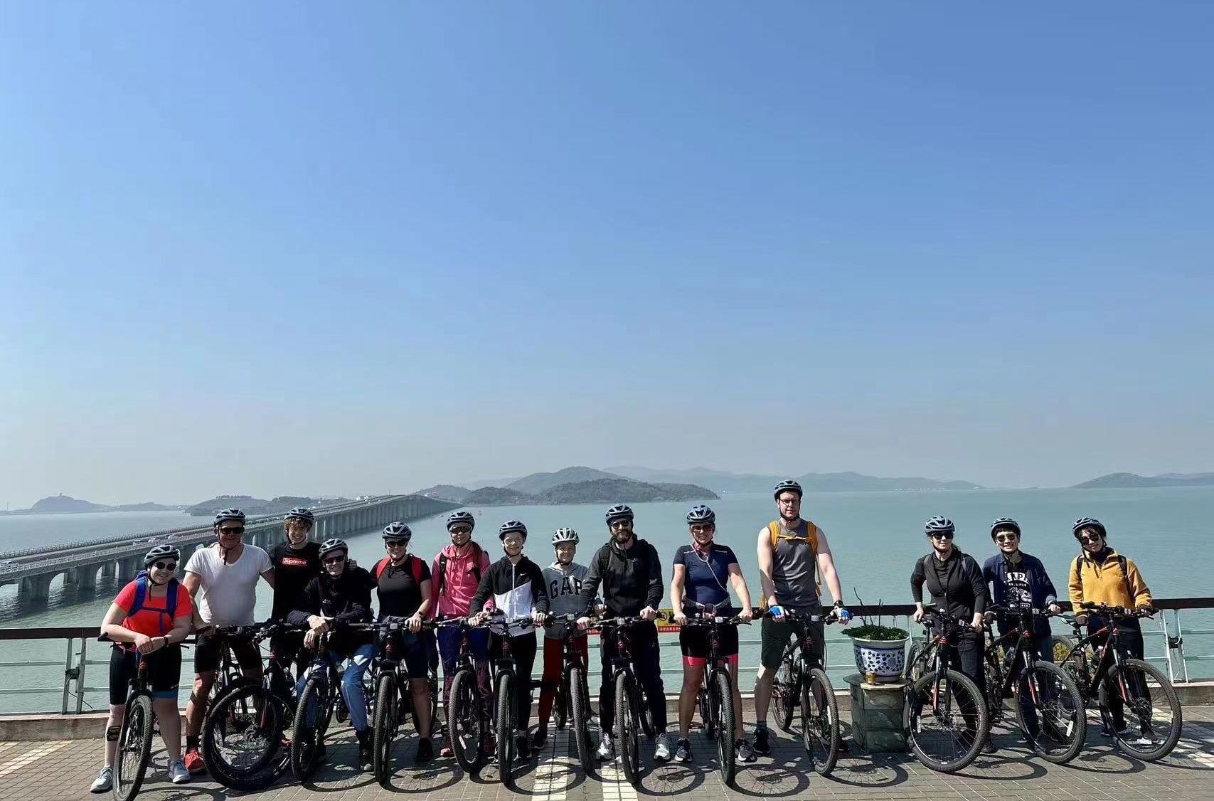 bike tour in Xishan Island, the largest island of Lake Tai. Tour departing from Shanghai