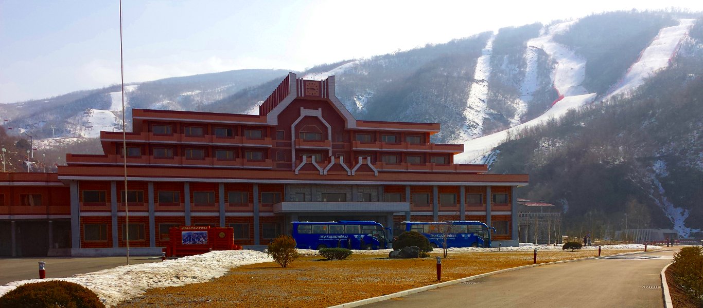 Masikryong ski resort in North Korea, DPRK, with KTG tours