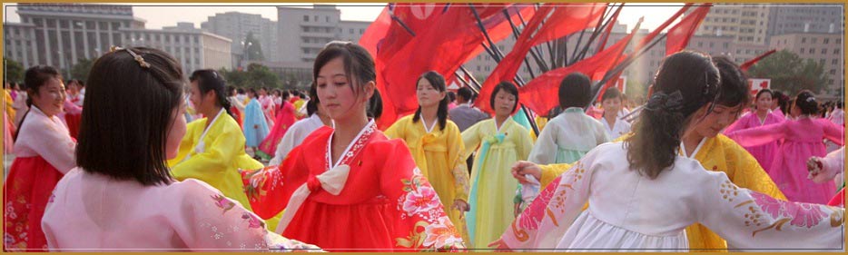 mass dance north korea