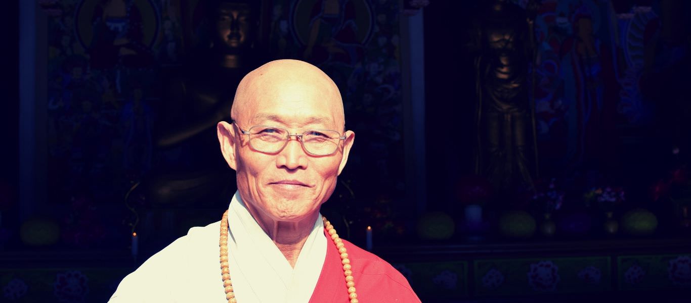 Monk in Pohyon Temple, Mount Myohyang