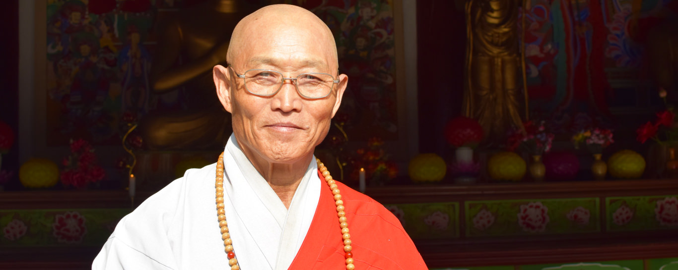 Monk in Pohyon Temple, Mount Myohyang