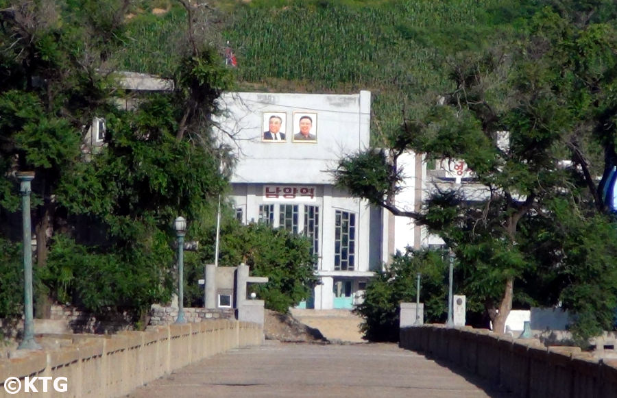 Namyang in North Korea seen from Tumen city in the Korean Autonomous Prefecture of Yanbian in Jilin Province, China