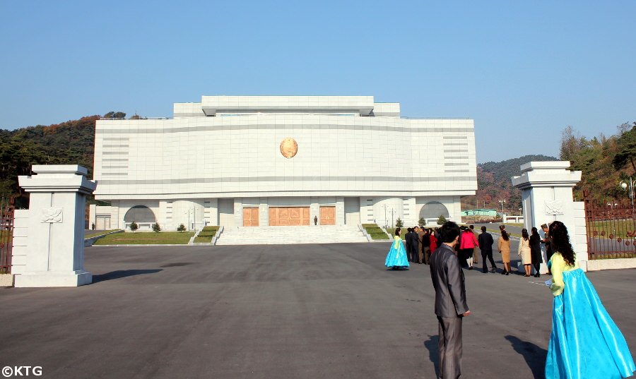 National Gift Museum in the outskirts of Pyongyang, capital of North Korea (DPRK). Trip arranged by KTG Tours