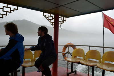 Boat ride near Dandong and North Korea