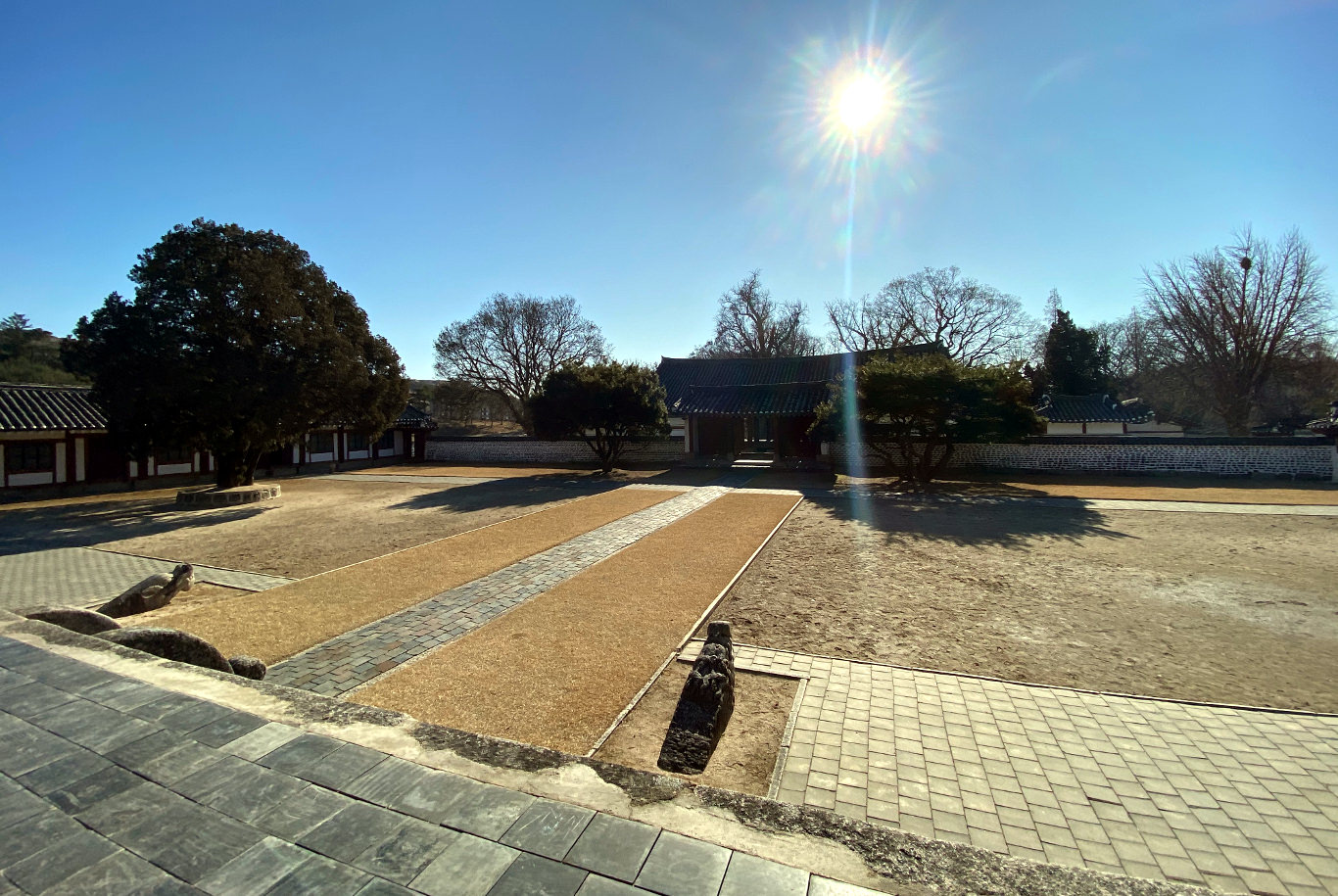 Koryo Museum in Kaesong city, North Korea (DPRK). This was the first university on the Korean Peninsula. Kaesong was the capital city of the Koryo Dynasty. Picture taken on KTG Tours' New Year's Tour