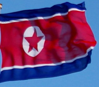 Bandera de Corea del Norte