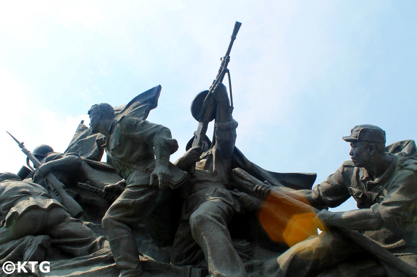 Escena de la Guerra de Corea (1950-1953). Viaje organizado por KTG Tours