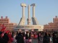 Monuments de la Fondation du Parti des Travailleurs à Pyongyang, Corée du Nord