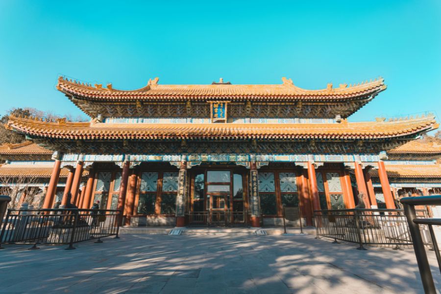 edificio en el Palacio de Verano en Pekin, Beijing, China