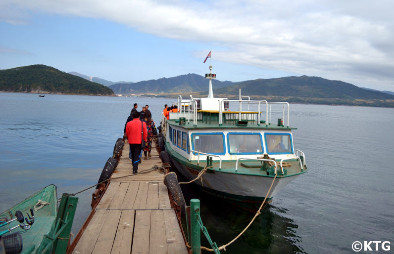 Pipha Islet à Rason, Corée du Nord