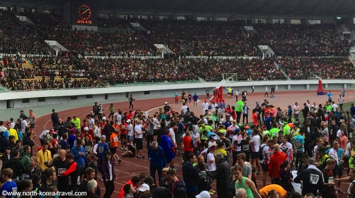 Pyongyang Marathon in 2015