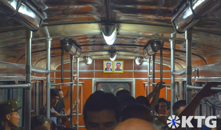 German train carriage from West Berlin in Pyongyang capital of the DPRK.