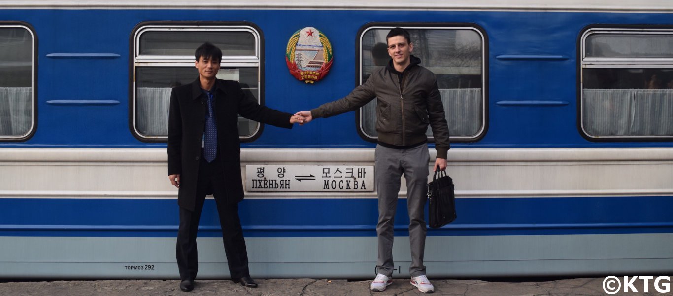 Train from Pyongyang to Moscow