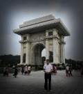 Arc du Triomphe à Pyongyang en Corée du Nord