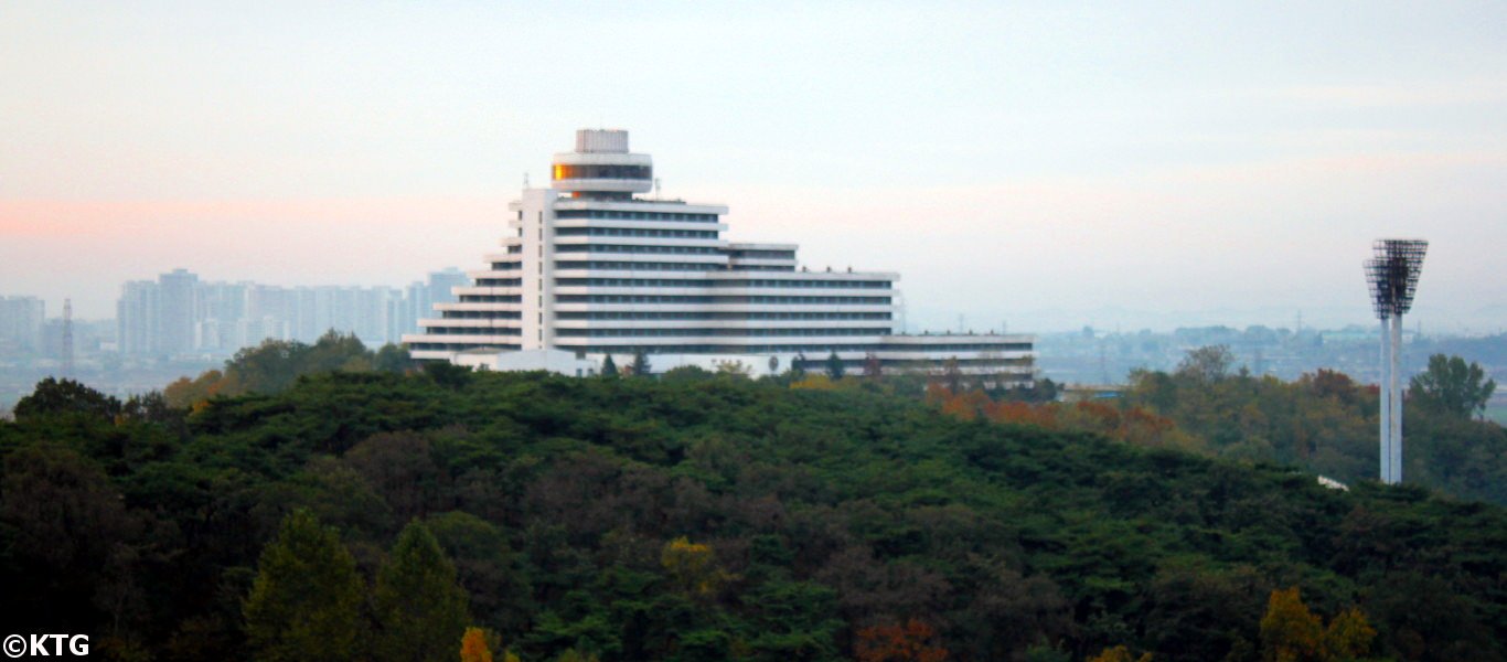 The Ryanggang Hotel is a first class hotel in Pyongyang located in the sports village of the capital of North Korea