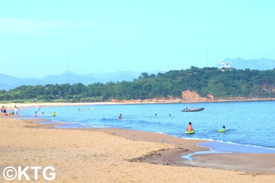 North Korea beaches - Majon is located near Hamhung, east coast of the DPRK. Tour arranged by KTG Tours
