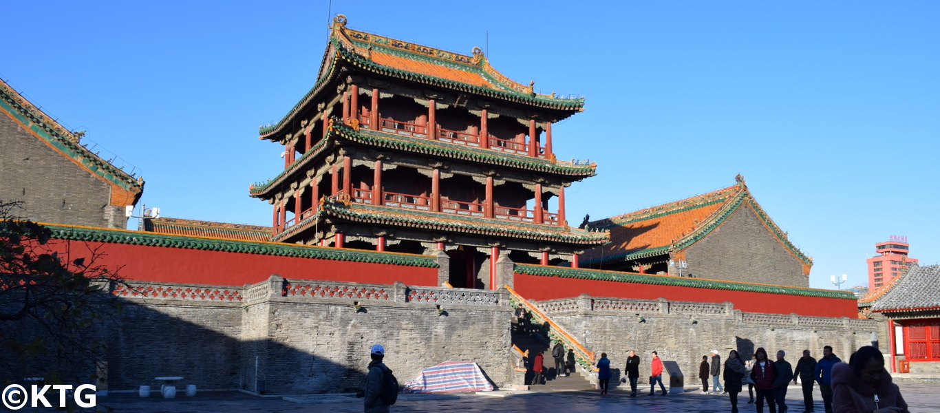 Palacio Imperial en Shenyang CHina. Fue construido durante el imperio Qing en 1625