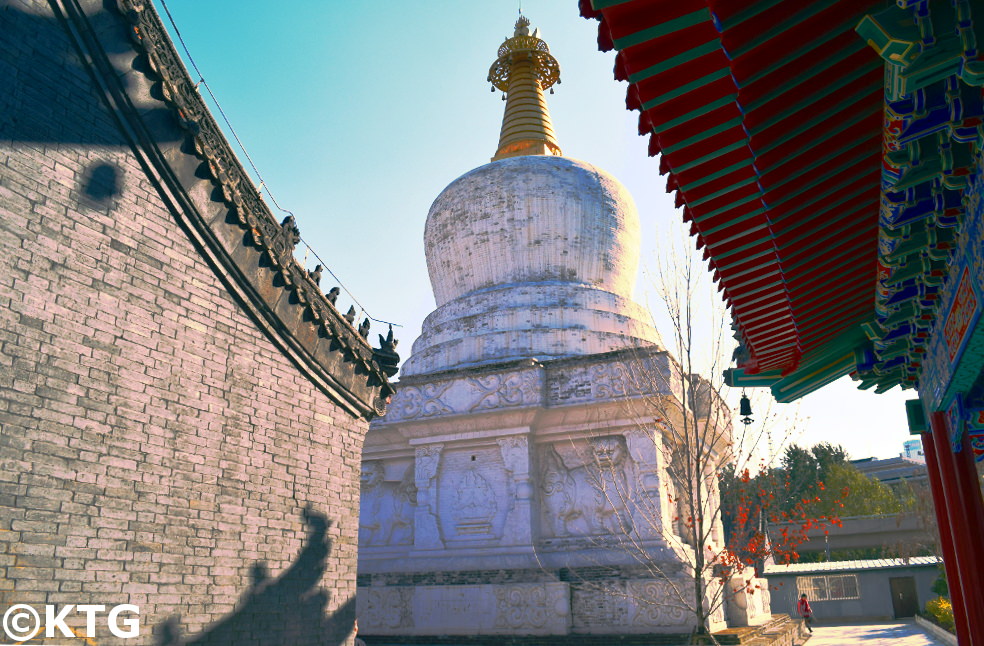 Pagode de l'Ouest (Xi Ta) à Shenyang, Chine avec KTG