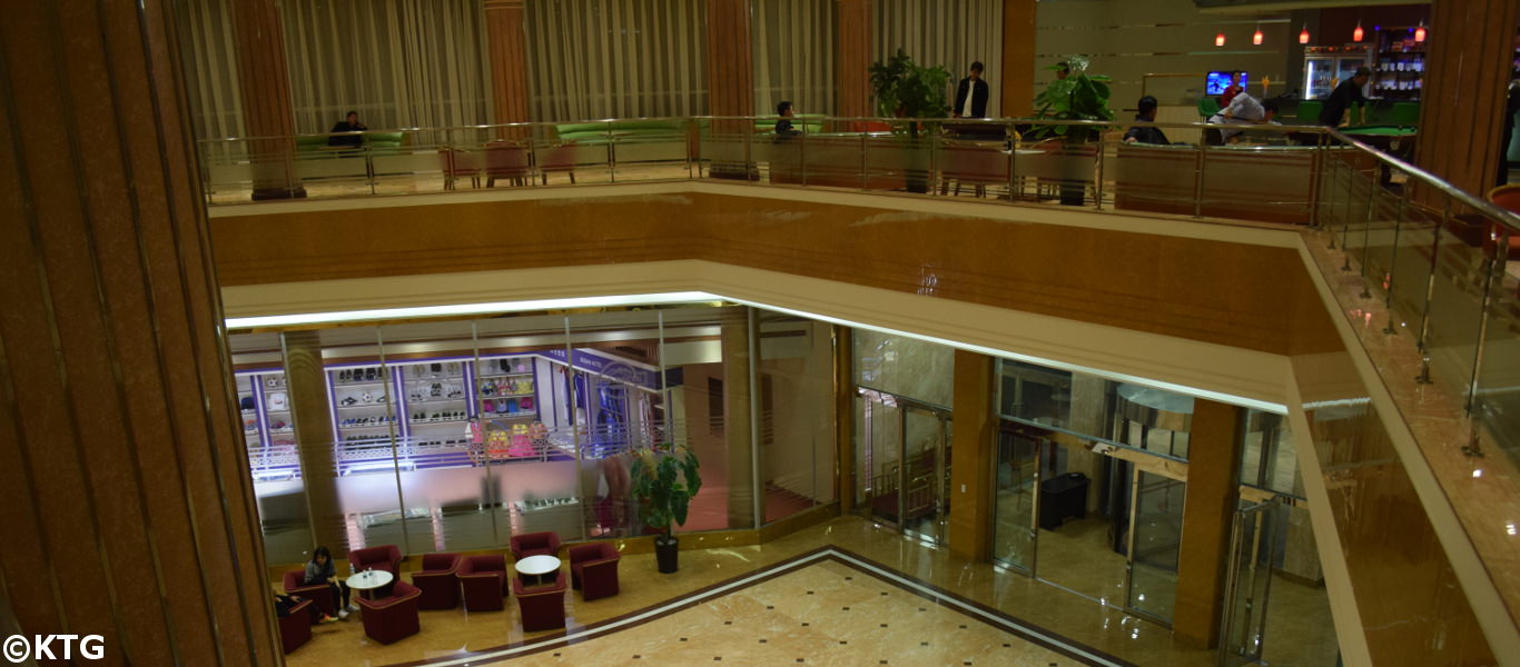 Hall de l'hôtel Sosan, Pyongyang (Corée du Nord)