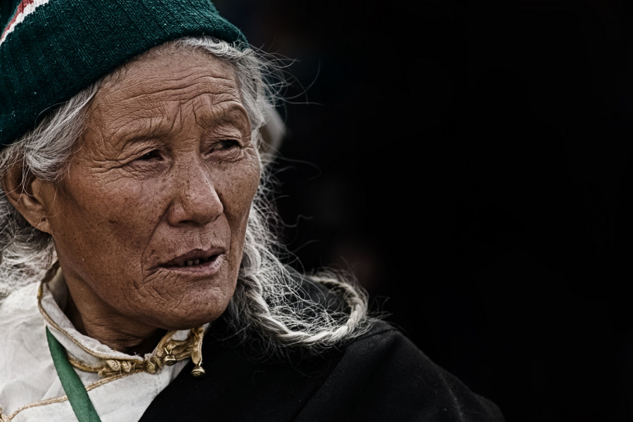 Tibetan lady