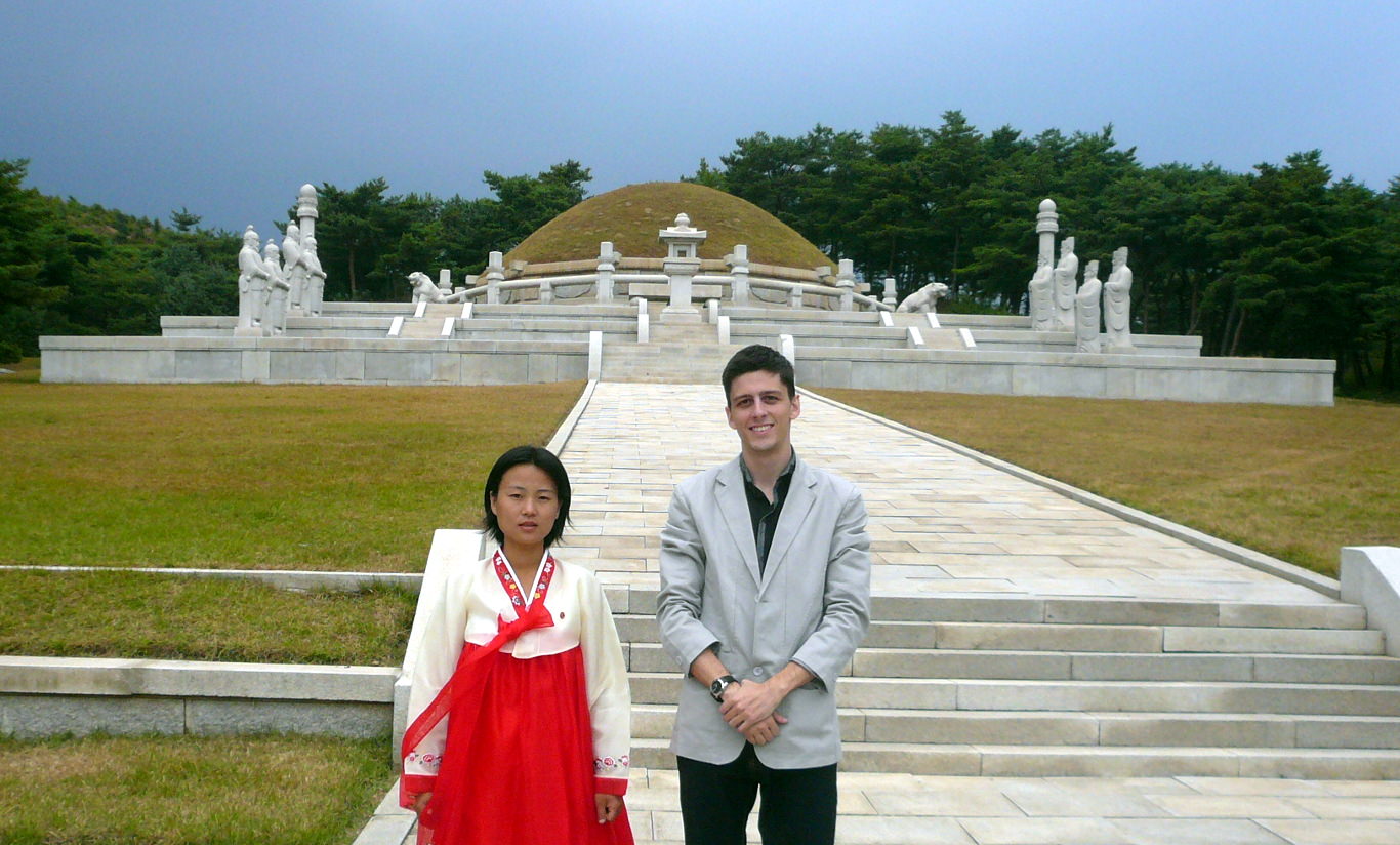 Tomb of King Wang Kon in Kaesong, North Korea (DPRK)