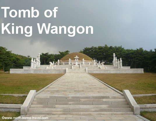 Tomb of King Wangon in Kaesong, North Korea (DRPK)