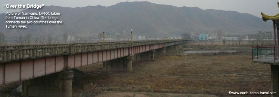 Pont Tumen Namyang, RPDC et Chine
