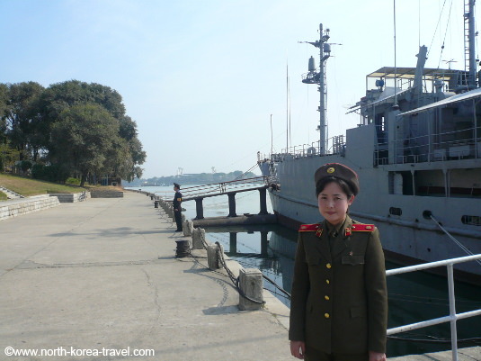 USS Pueblo guide, North Korea. KTG Tours