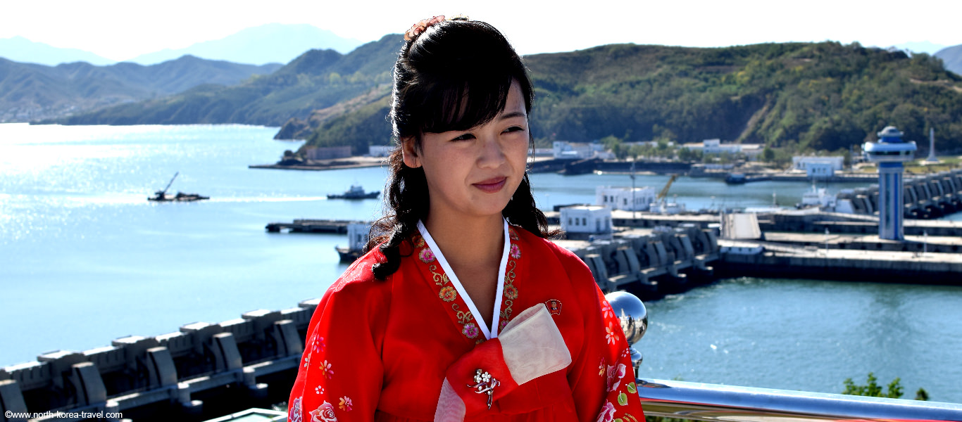 Nampo West Sea Barrage in North Korea