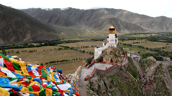 Yumbulakhang in Tibet, China