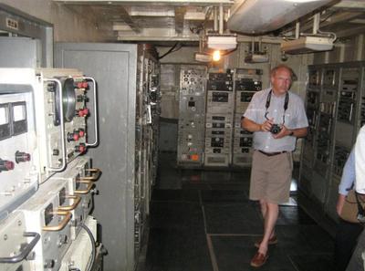 USS Pueblo spy ship communication centre