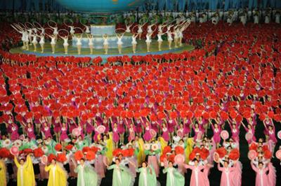 Mass Games, Corea del Norte