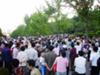 People dancing in Pyongyang